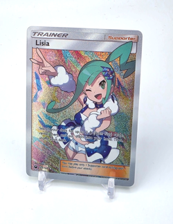 Unofficial Custom SPARKLING GOLD HOLO LISIA Card READ DESCRIPTION BELOW - Image 1
