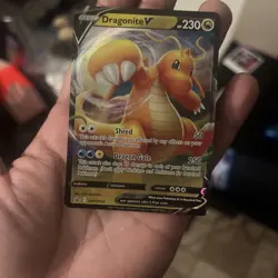 Dragonite V SWSH154 NM Promo Rare Pokemon Card - Image 1