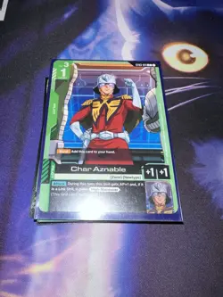 Gundam Card Game Singles - Char Aznable - ST03-011 - Common - LP - Image 1