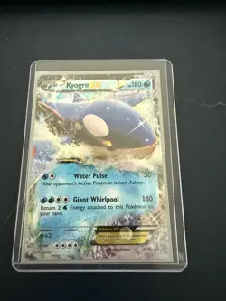 Kyogre EX XY41 Promo Card - Holo Pokemon TCG MP - Image 1