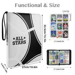 9-Pocket TONESPAC 900 Card Binder Compatible with Football Cards, Soccer Card... - Image 2