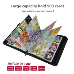 9-Pocket TONESPAC 900 Card Binder Compatible with Football Cards, Soccer Card... - Image 3