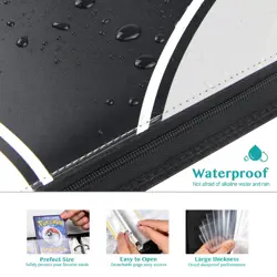 9-Pocket TONESPAC 900 Card Binder Compatible with Football Cards, Soccer Card... - Image 5
