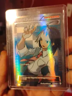 Pokemon TCG Cheren Boundaries Crossed Holo Full Art Ultra Rare Card 148/149 - Image 1