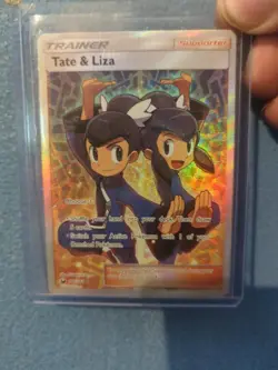 Pokemon Trainer Tate & Liza Celestial Storm Full Art Ultra Rare Card 166/168 NM - Image 1