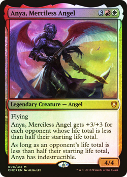 mtg magic Anya, Merciless Angel FOIL ENGLISH Anya, ange impitoyable anthology II - Image 1
