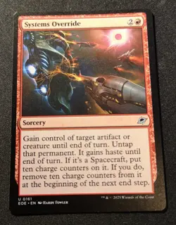 Systems Override - EOE - MTG - EN - NM - 0161 - Image 1