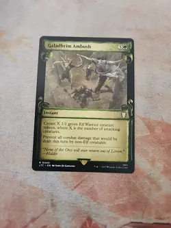 Galadhrim Ambush Showcase Scrolls Lord Of The Rings MTG NM - Image 1