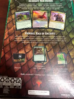 Magic MTG Adventures in the Forgotten Realms Commander Deck Draconic Rage - Image 2