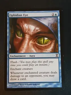 MTG 1x Ophidian Eye Time Spiral Light play, English - Image 1
