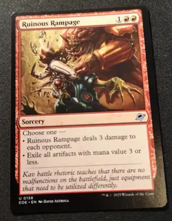Ruinous Rampage - EOE - MTG - EN - NM - 0158 - Image 1