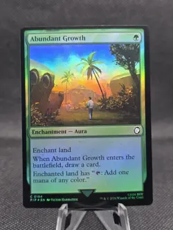 MTG - [FOIL] Abundant Growth - Fallout - Image 1