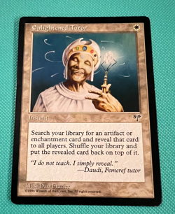 MTG - Enlightened Tutor - Mirage - Magic the Gathering - Image 1