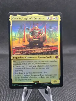 MTG - [FOIL] Caesar, Legion's Emperor - Fallout - Image 1