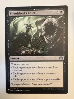 MTG Sheoldred's Edict - The List Reprints (LIST) #108 Magic the Gathering - Image 1