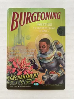 MTG Burgeoning SHOWCASE FOIL 0126 SPG - Image 1
