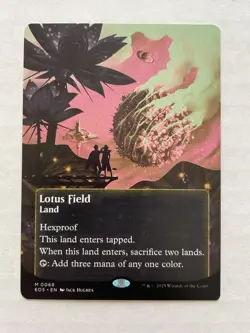 MTG Lotus Field BORDERLESS 0068 EOS - Image 1