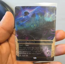 MTG Echoing Deeps BORDERLESS GALAXY FOIL 0103 EOS - Image 3