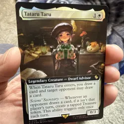 MTG Tataru Taru (Extended Art) Commander: Final Fantasy Foil - Image 1