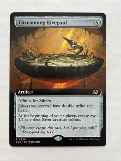 MTG Thrumming Hivepool EXTENDED ART 0356 EOE - Image 1