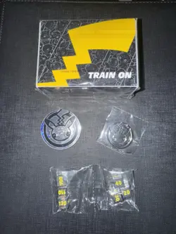 Pokemon TCG Celebrations Deck Box, Flip Coin And Dice Lot - Image 1