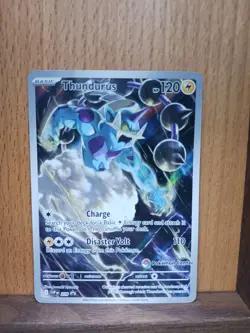 Pokemon TCG: Black Bolt: Thundurus PC ETB Promo: MP - Image 1