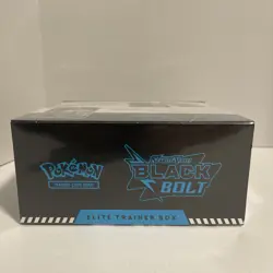 Factory Sealed Pokemon TCG Scarlet and Violet Black Bolt Elite Trainer Box - Image 5