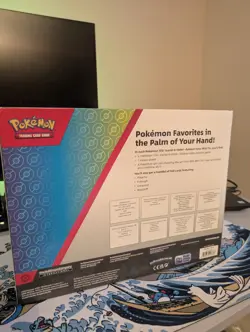 Pokemon TCG Paldean Fates Mini Tin X5 | 4 Promos Costco Exclusive Gift | Sealed - Image 2