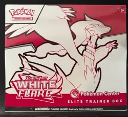Pokemon Center White Flare Elite Trainer Box ETB (Stock In Hand) - Image 1