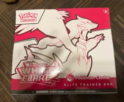 Pokemon Center stamped White Flare Elite Trainer Box ETB - Image 1