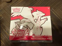 Pokemon Center stamped White Flare Elite Trainer Box ETB - Image 3