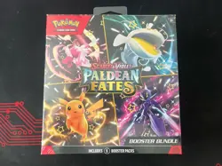 Pokemon TCG Scarlet And Violet Paldean Fates Booster Bundle Box Sealed New - Image 1