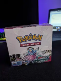 Pokemon TCG Scarlet & Violet Temporal Forces Booster Box - 36 Packs New Sealed - Image 1