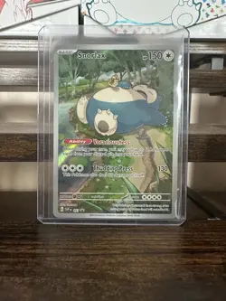 Snorlax SVP En 051 Pokemon Scarlet Violet 151 TCG Black Star Promo NM - Image 1