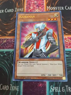 Yugioh Kaibaman LCKC-EN009 Ultra Rare 1st Edition Near Mint - Image 1