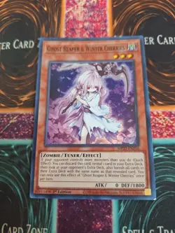 Yugioh Ghost Reaper & Winter Cherries MP22-EN256 Super Rare 1st Edition NM - Image 1