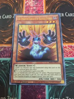 Yugioh The Phantom Knights of Ragged Gloves BROL-EN079 Ultra Rare 1st Edition NM - Image 1