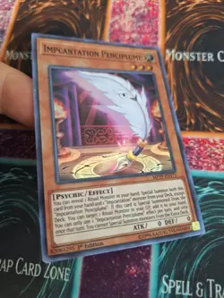 Yugioh Impcantation Penciplume MP19-EN171 Super Rare 1st Edition Near Mint - Image 2