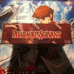 YuGiOh Pharaoh's Servant Booster Box - 24 Packs - New - Konami Factory Sealed! - Image 3