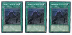 3X Shien's Castle of Mist STON-EN047 - Yugioh Yu Gi Oh! 3 Playset 1st Edition - Image 1