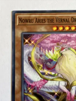 1st Edition Nowru Aries The Vernal Dragon BACH-EN096 Battle of Chaos Yugioh Card - Image 3
