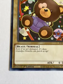 1st Edition Doll Monster Bear-Bear BACH-EN094 Battle of Chaos Yugioh Card - Image 5
