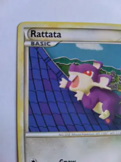 Rattata 64/90 Pokemon Card HGSS Undaunted Regular Common - Image 2
