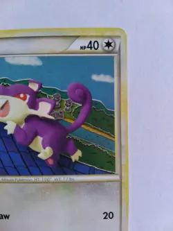 Rattata 64/90 Pokemon Card HGSS Undaunted Regular Common - Image 3