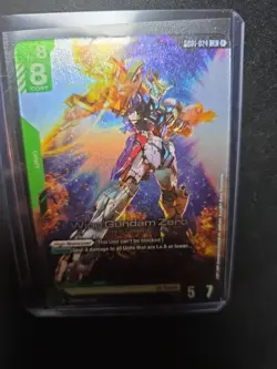 Wing Gundam Zero GD01 Newtype Rising GD01-024 LR Gundam Card Game TCG - Image 1