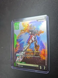 Wing Gundam Zero GD01 Newtype Rising GD01-024 LR Gundam Card Game TCG - Image 3