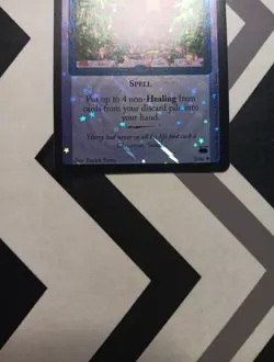 Vintage 2002 WOTC Harry Potter Christmas Feast Holo Foil Card 3/80 - Image 2