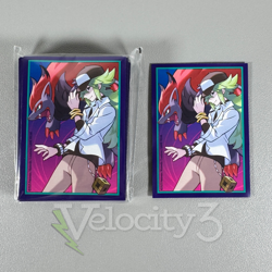 Pokemon TCG Deck Sleeves 65ct - N's Zoroark | 2025 Journey Together Card Sleeves - Image 1
