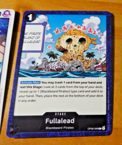 ONE PIECE ENGLISH CARD GAME CARTE ST27 Lullalead OP09-099 EN ST MINT 2025 - Image 1