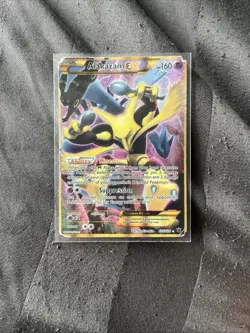 Pokemon TCG Alakazam EX Holo Ultra Rare 2016, 125/124 Card - Image 1